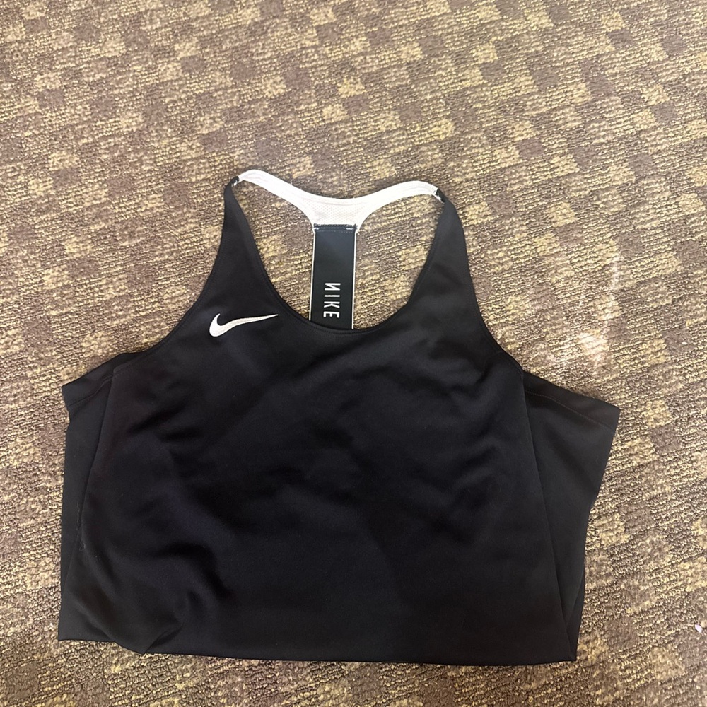 Nike Women's Black Racerback Sports Bra